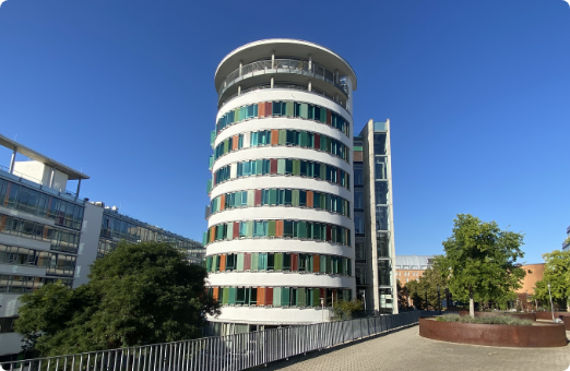 Firmengebäude in Karlsruhe
